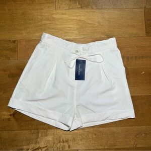 (NWT)‎ Lauren James White Ruffle Top Shorts Women’s Size Large